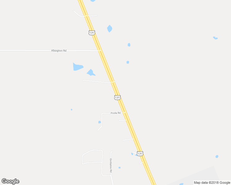 map of restaurants, bars, coffee shops, grocery stores, and more near U.S. 171 in Grand Cane