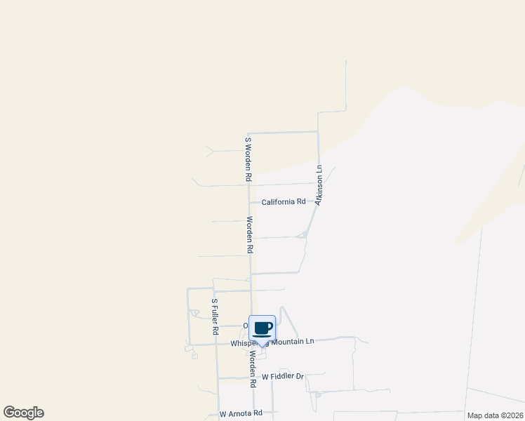 map of restaurants, bars, coffee shops, grocery stores, and more near 7925 South Worden Road in Tucson