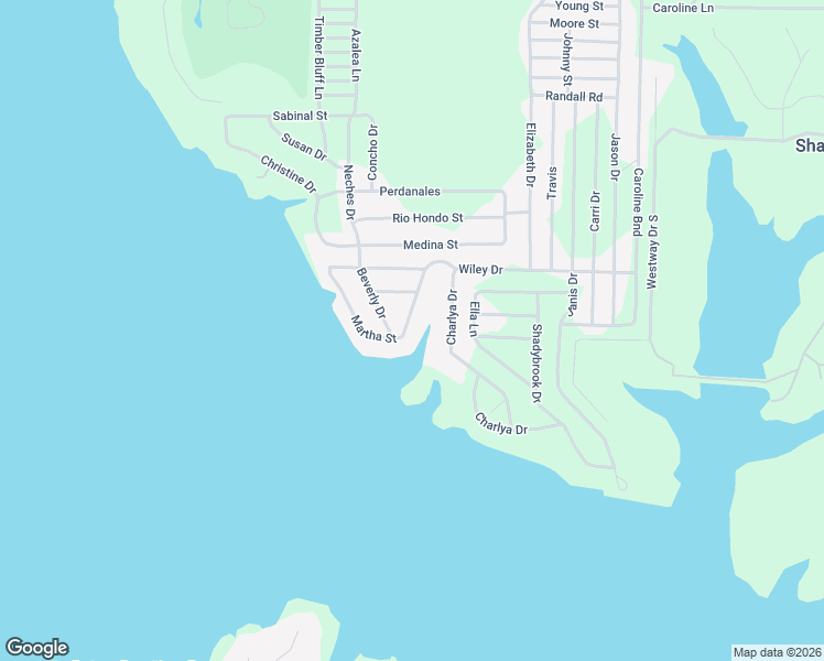 map of restaurants, bars, coffee shops, grocery stores, and more near 239 Martha Street in Bullard