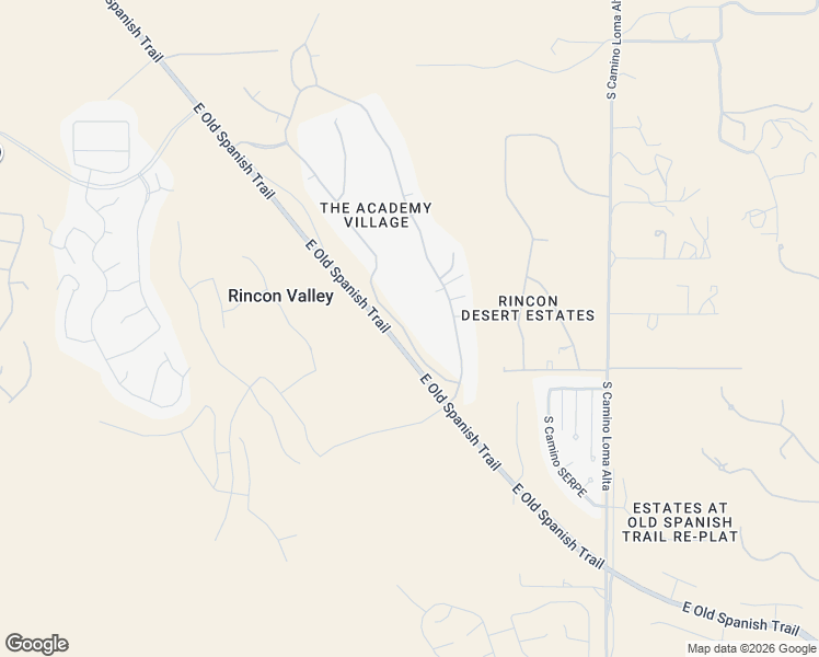 map of restaurants, bars, coffee shops, grocery stores, and more near 13907 East Langtry Lane in Tucson