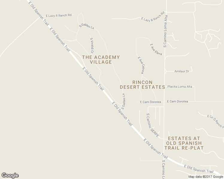 map of restaurants, bars, coffee shops, grocery stores, and more near 13919 East Langtry Lane in Tucson