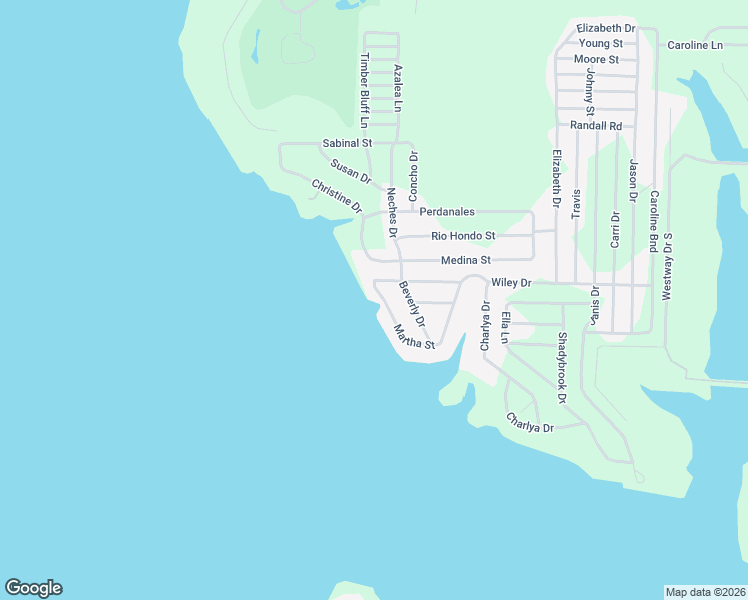 map of restaurants, bars, coffee shops, grocery stores, and more near 477 Martha Street in Bullard