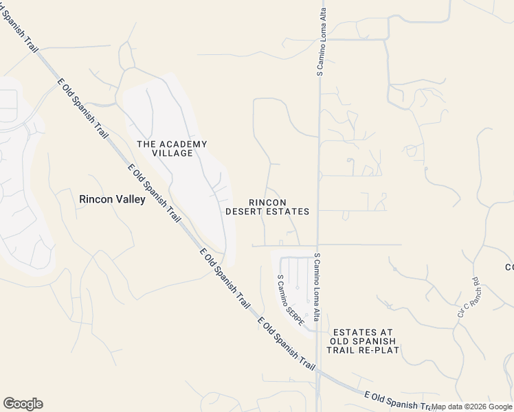 map of restaurants, bars, coffee shops, grocery stores, and more near 7960 South Avenue Catrina in Tucson
