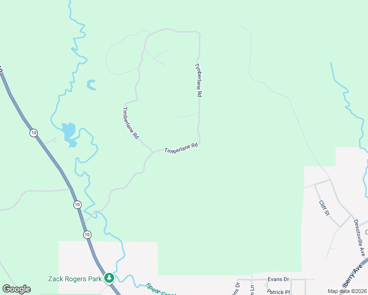 map of restaurants, bars, coffee shops, grocery stores, and more near 2219 Timberlane Road in Butler