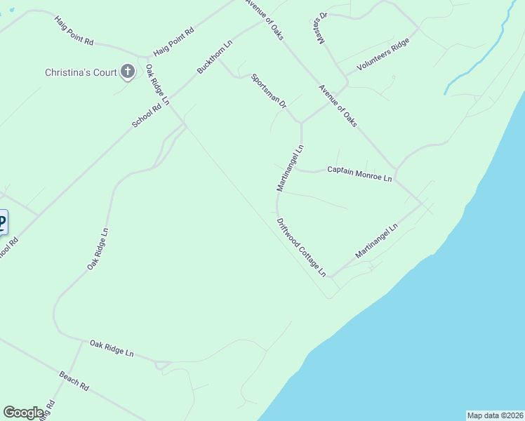 map of restaurants, bars, coffee shops, grocery stores, and more near 4 Stoddard Court in Daufuskie Island
