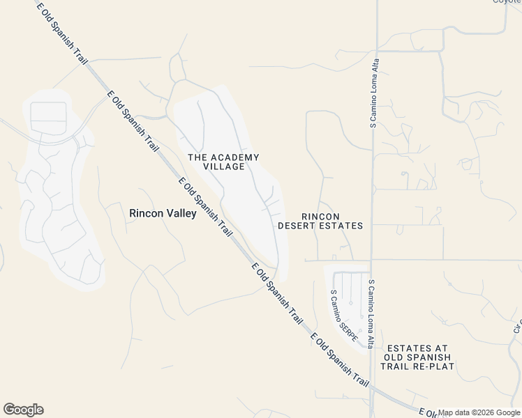 map of restaurants, bars, coffee shops, grocery stores, and more near 7934 South Galileo Lane in Tucson