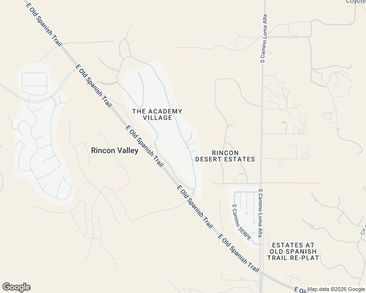 map of restaurants, bars, coffee shops, grocery stores, and more near 7934 South Galileo Lane in Tucson