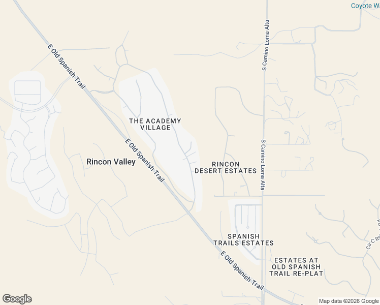 map of restaurants, bars, coffee shops, grocery stores, and more near 8015 South Galileo Lane in Tucson