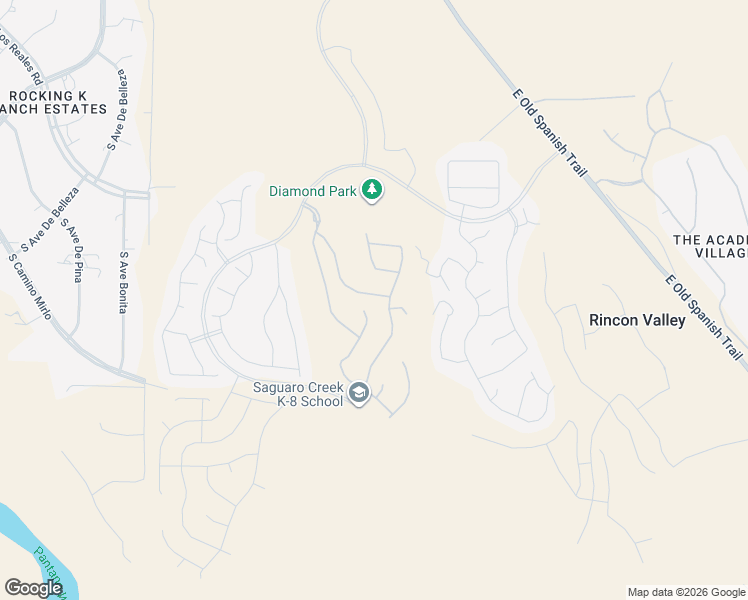 map of restaurants, bars, coffee shops, grocery stores, and more near 13166 East Iron Chief Drive in Tucson