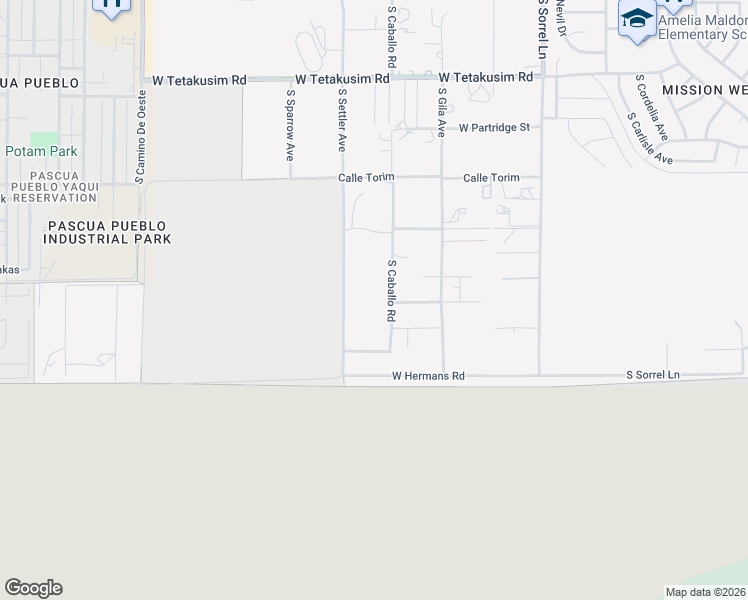 map of restaurants, bars, coffee shops, grocery stores, and more near 7917 South Caballo Road in Tucson