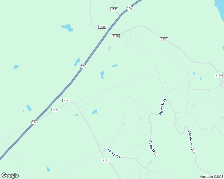 map of restaurants, bars, coffee shops, grocery stores, and more near Pb Road 1216 in Kopperl