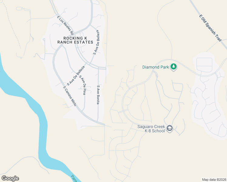 map of restaurants, bars, coffee shops, grocery stores, and more near 7921 South Avenue Bonita in Tucson