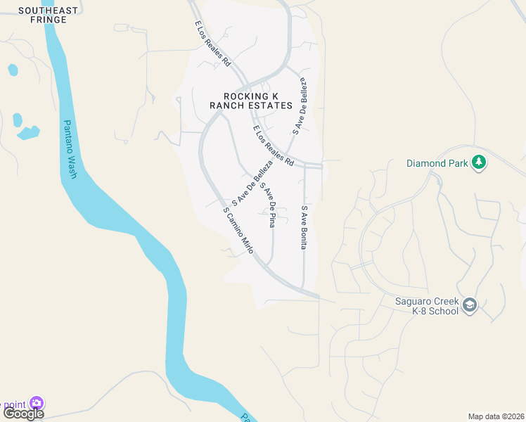 map of restaurants, bars, coffee shops, grocery stores, and more near 7850 South Avenue De Pina in Tucson