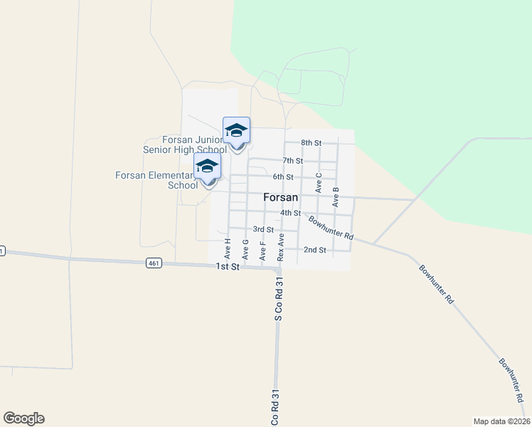 map of restaurants, bars, coffee shops, grocery stores, and more near in Forsan