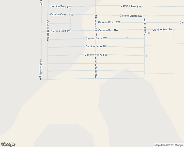 map of restaurants, bars, coffee shops, grocery stores, and more near Unnamed Road in Deming