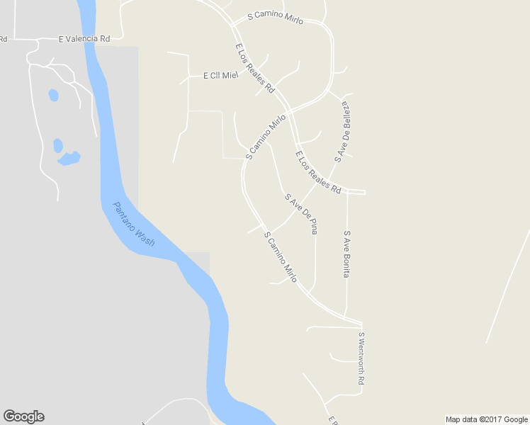 map of restaurants, bars, coffee shops, grocery stores, and more near 7791 South Camino Mirlo in Tucson