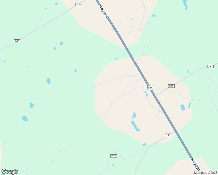 map of restaurants, bars, coffee shops, grocery stores, and more near 16480 U.S. 281 in Hico