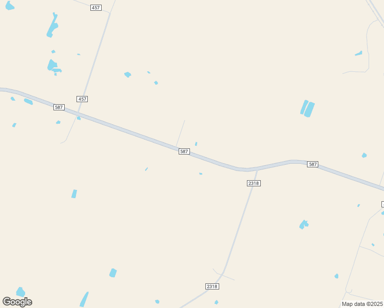 map of restaurants, bars, coffee shops, grocery stores, and more near 780 Farm to Market 587 in De Leon