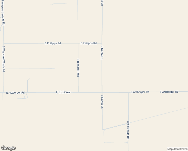 map of restaurants, bars, coffee shops, grocery stores, and more near 6965 South Narita Lane in Willcox