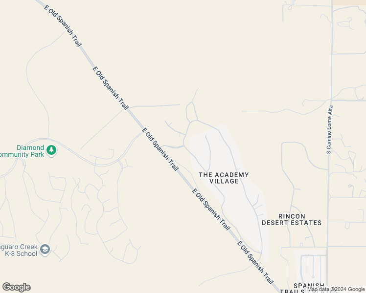 map of restaurants, bars, coffee shops, grocery stores, and more near 13701 East Langtry Lane in Tucson