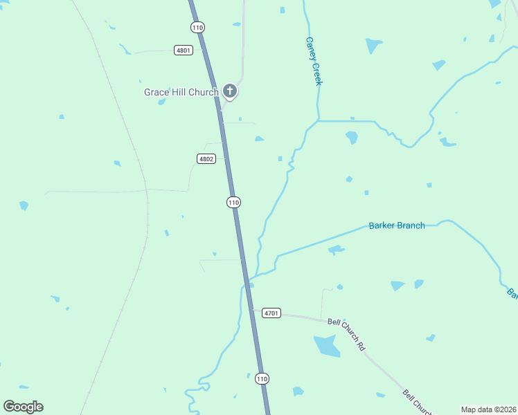 map of restaurants, bars, coffee shops, grocery stores, and more near in Troup