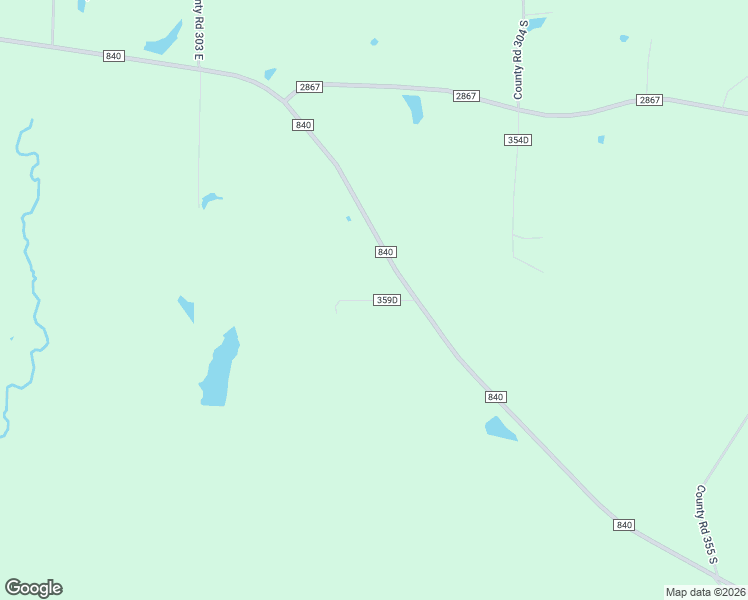 map of restaurants, bars, coffee shops, grocery stores, and more near County Road 359D in Rusk County
