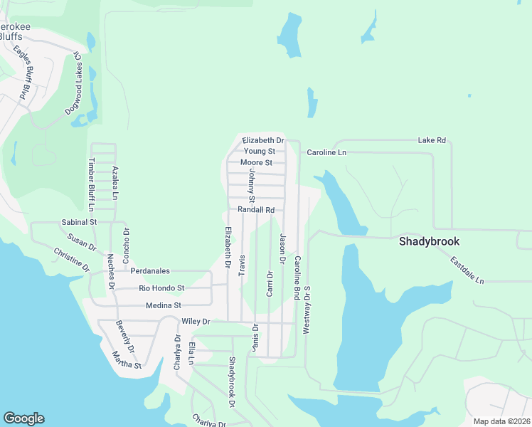 map of restaurants, bars, coffee shops, grocery stores, and more near 123 Carri Drive in Bullard