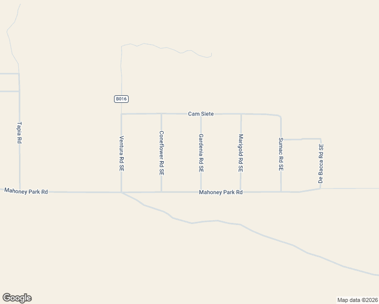 map of restaurants, bars, coffee shops, grocery stores, and more near Gardenia Road Southeast in Deming
