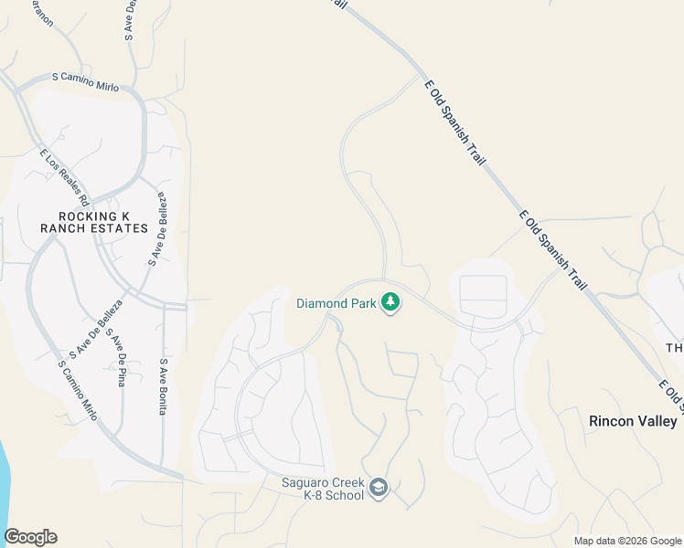 map of restaurants, bars, coffee shops, grocery stores, and more near 13040 East Pine Siskin Drive in Tucson