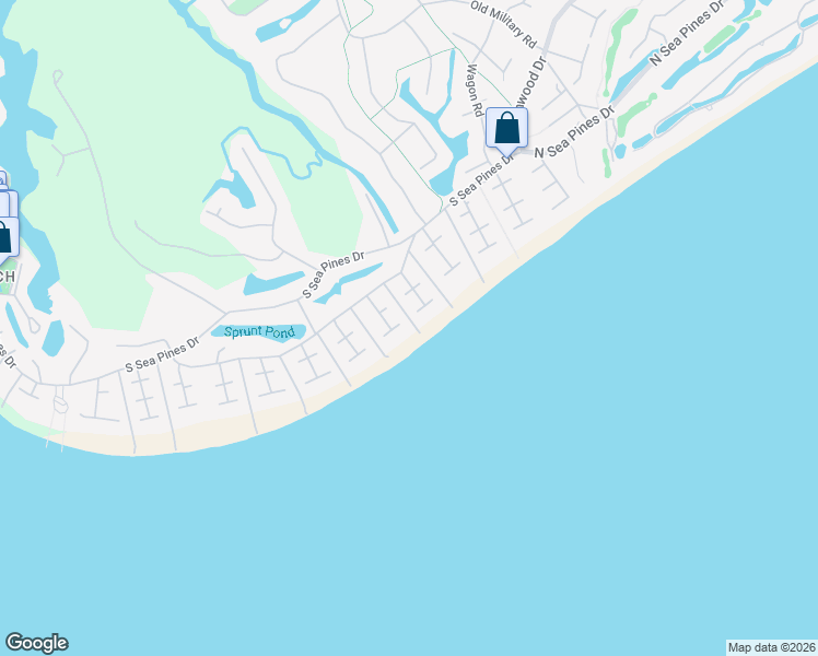 map of restaurants, bars, coffee shops, grocery stores, and more near 17 Grey Widgeon Road in Hilton Head Island