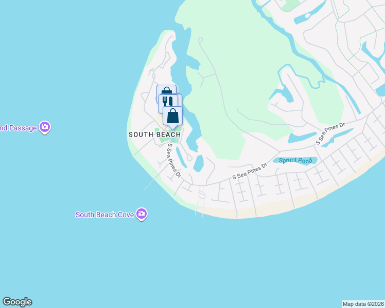 map of restaurants, bars, coffee shops, grocery stores, and more near 1606 Port Villa Drive in Hilton Head Island