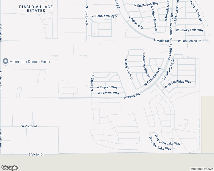 map of restaurants, bars, coffee shops, grocery stores, and more near 7062 West Dupont Way in Tucson