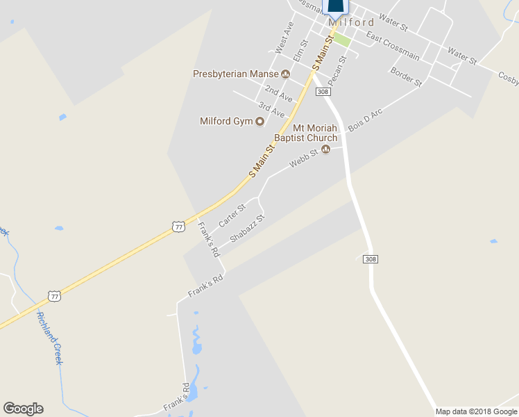 map of restaurants, bars, coffee shops, grocery stores, and more near 1014 Shabazz Street in Milford