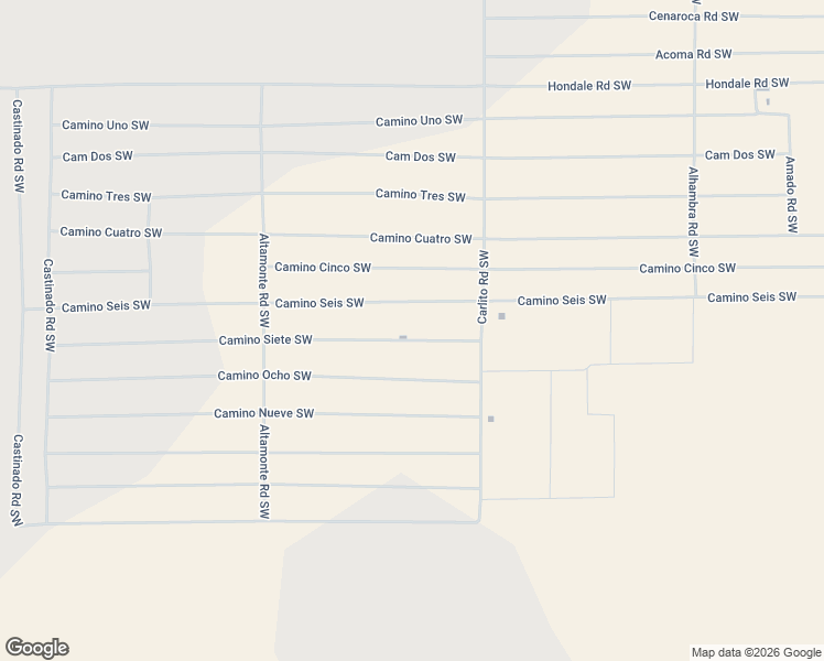 map of restaurants, bars, coffee shops, grocery stores, and more near Unnamed Road in Deming