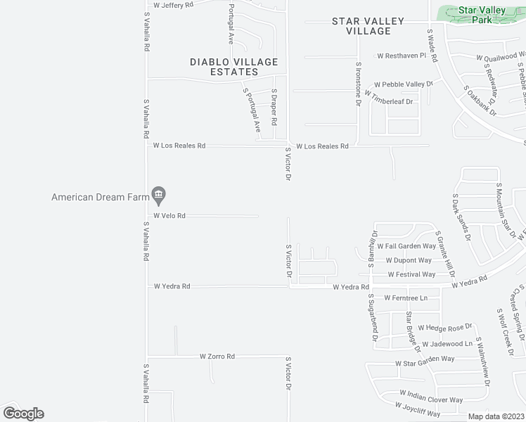 map of restaurants, bars, coffee shops, grocery stores, and more near 7476 West Velo Road in Tucson