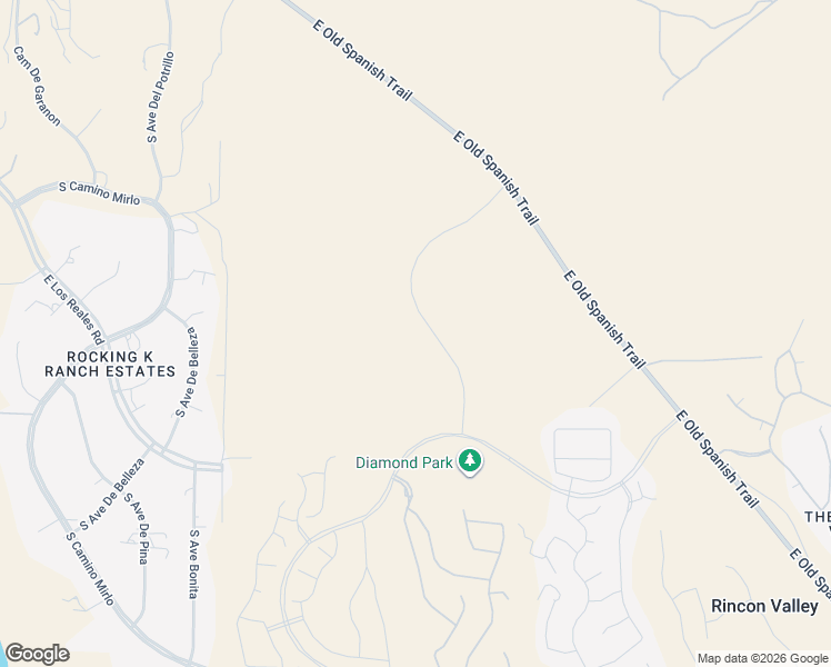 map of restaurants, bars, coffee shops, grocery stores, and more near 13280 East Old Spanish Trail in Tucson