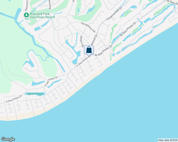 map of restaurants, bars, coffee shops, grocery stores, and more near 11 Black Skimmer Lane in Hilton Head Island