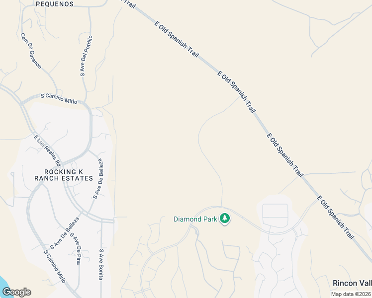 map of restaurants, bars, coffee shops, grocery stores, and more near 13280 East Old Spanish Trail in Tucson
