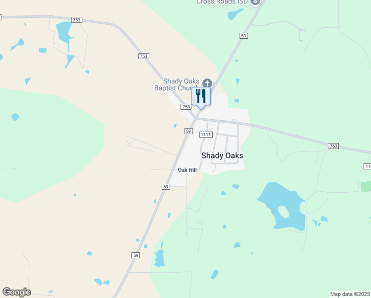 map of restaurants, bars, coffee shops, grocery stores, and more near 9783 Farm to Market 59 in Athens