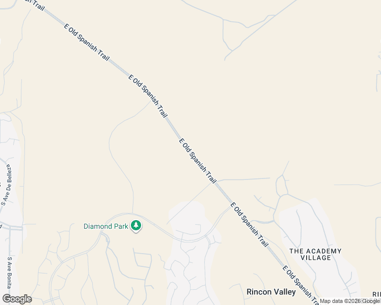 map of restaurants, bars, coffee shops, grocery stores, and more near East Old Spanish Trail in Tucson