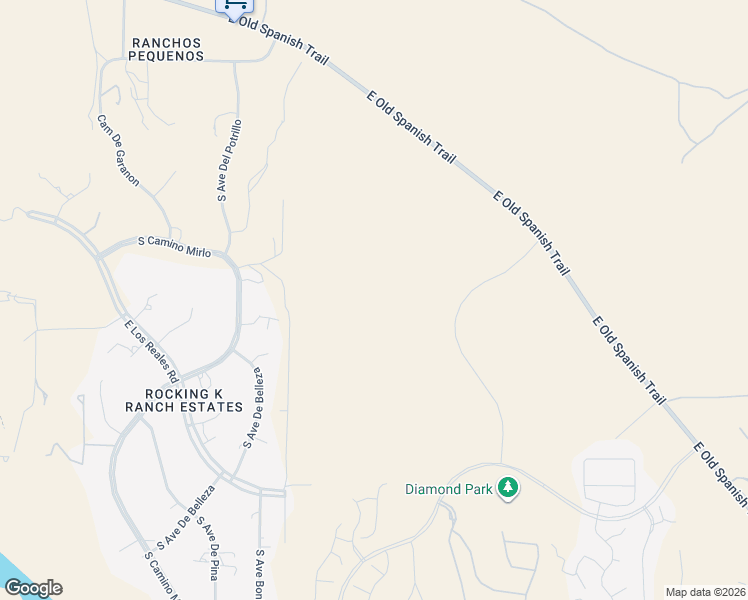 map of restaurants, bars, coffee shops, grocery stores, and more near 7325 South Camino Mirlo in Tucson