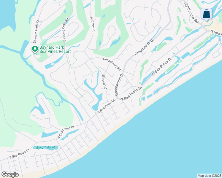 map of restaurants, bars, coffee shops, grocery stores, and more near 26 Wagon Rd in Hilton Head Island