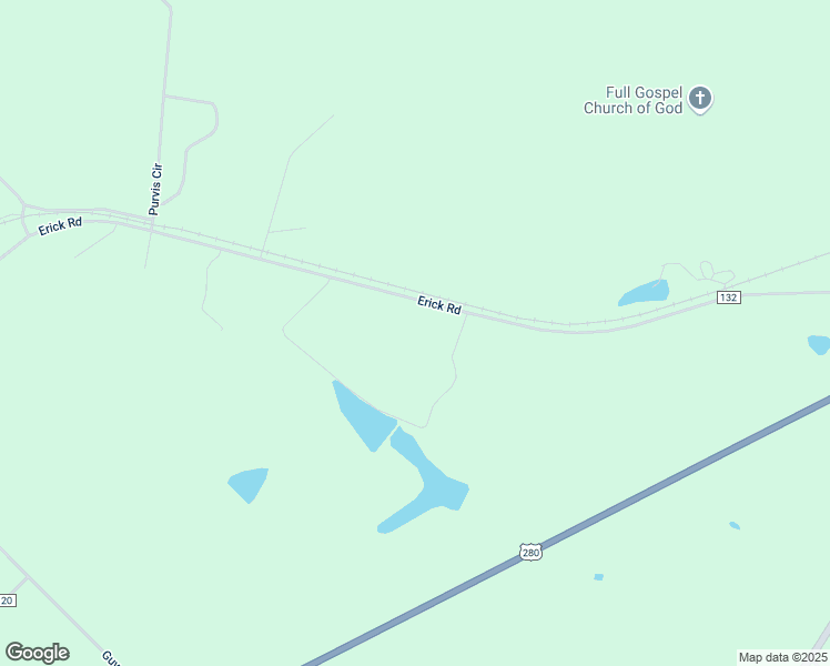 map of restaurants, bars, coffee shops, grocery stores, and more near 283 Erick Road in Alamo