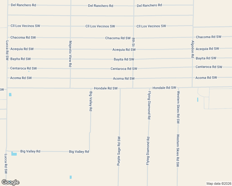 map of restaurants, bars, coffee shops, grocery stores, and more near 11100 Purple Sage Road Southwest in Deming