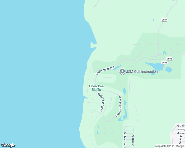map of restaurants, bars, coffee shops, grocery stores, and more near 124 Eagles Peak North in Bullard