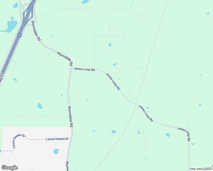 map of restaurants, bars, coffee shops, grocery stores, and more near 3474 Jones Loop Road in Terry