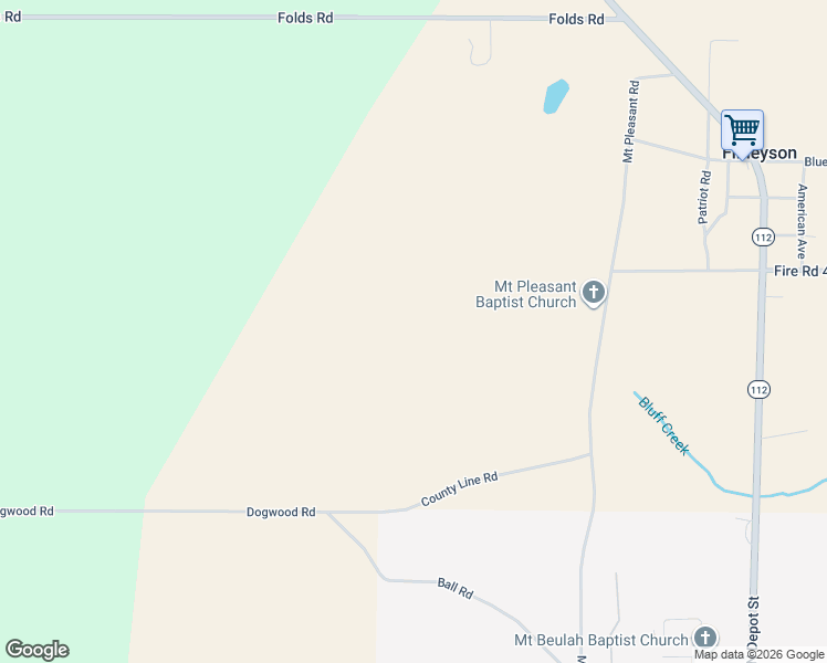 map of restaurants, bars, coffee shops, grocery stores, and more near in Pineview