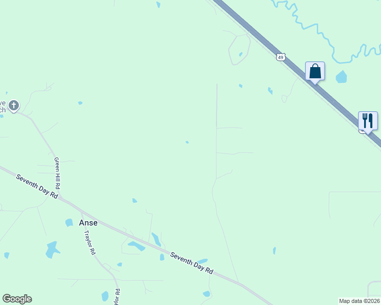 map of restaurants, bars, coffee shops, grocery stores, and more near 235 Barnes Road in Florence