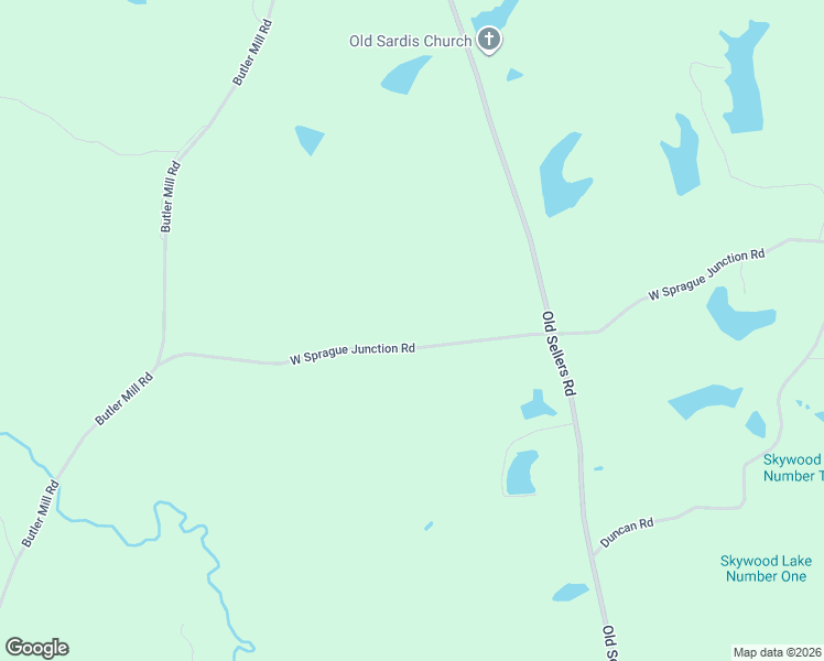 map of restaurants, bars, coffee shops, grocery stores, and more near 2788 West Sprague Junction Road in Ramer