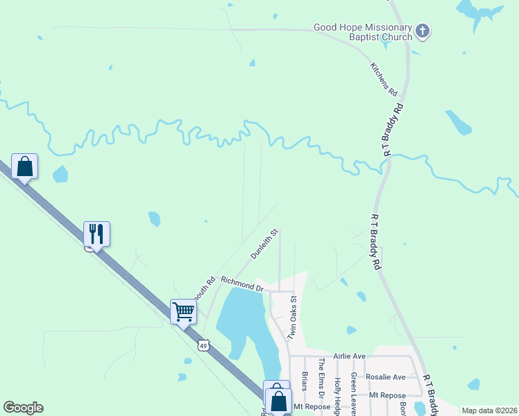 map of restaurants, bars, coffee shops, grocery stores, and more near 186 Monmouth Road in Florence